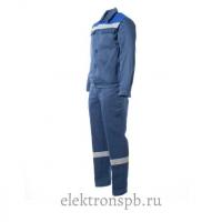 Костюм Легион (куртка+п/к) 52-54 рост (182-188) синий+василек