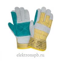 Перчатки спилковые комбинированные размер XL JETA SAFETY (JSL-101)