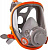 Маска защитная полнолицевая промышленная, размер L JETA SAFETY (5950) (Аналог 3M 6900)