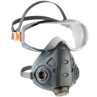 Респиратор Полумаска со встроенными очками JETA SAFETY 9500 Air Optics (L)